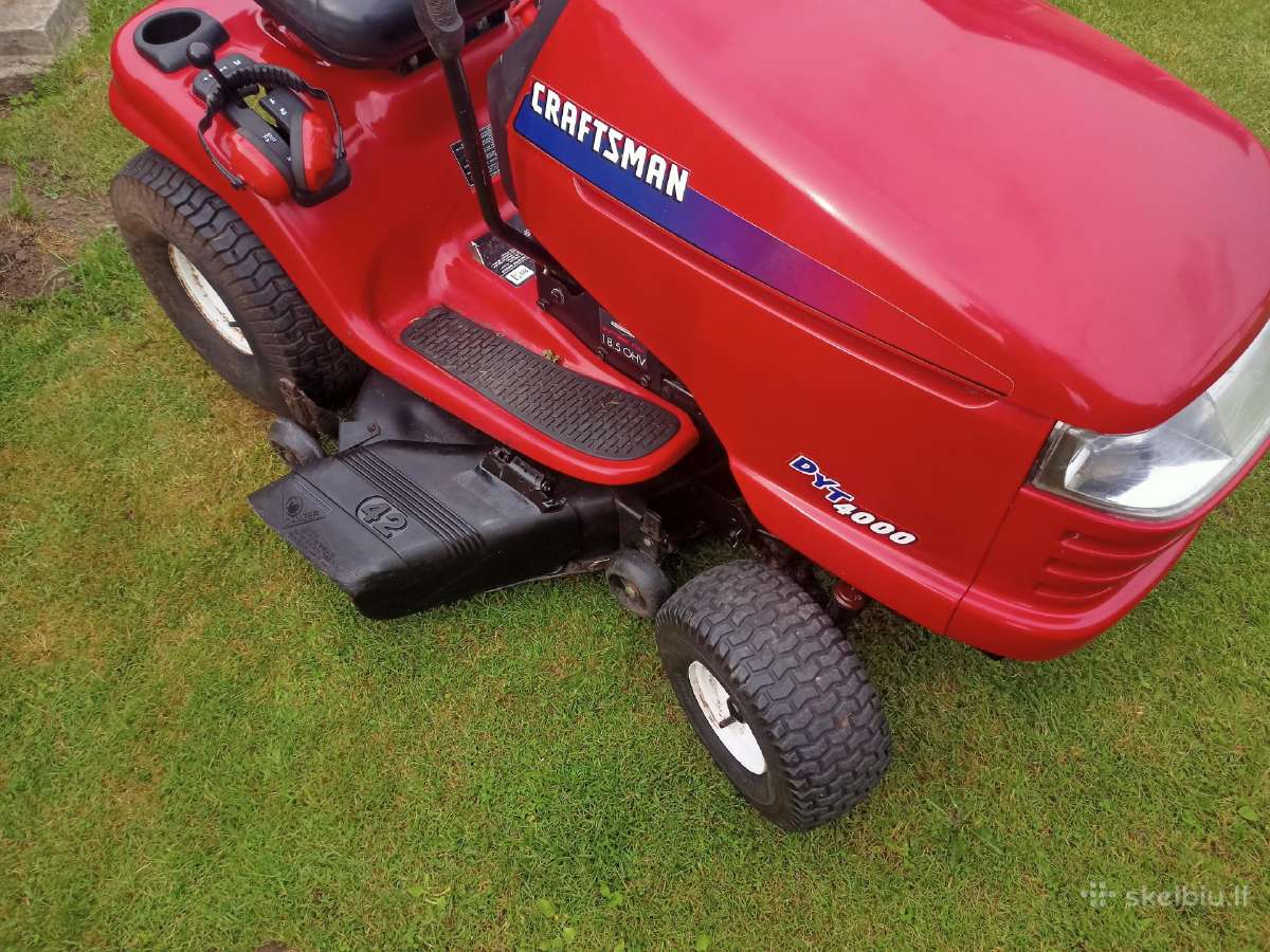 Craftsman Dyt-4000 sodo traktorius - nuotraukos Nr. 3