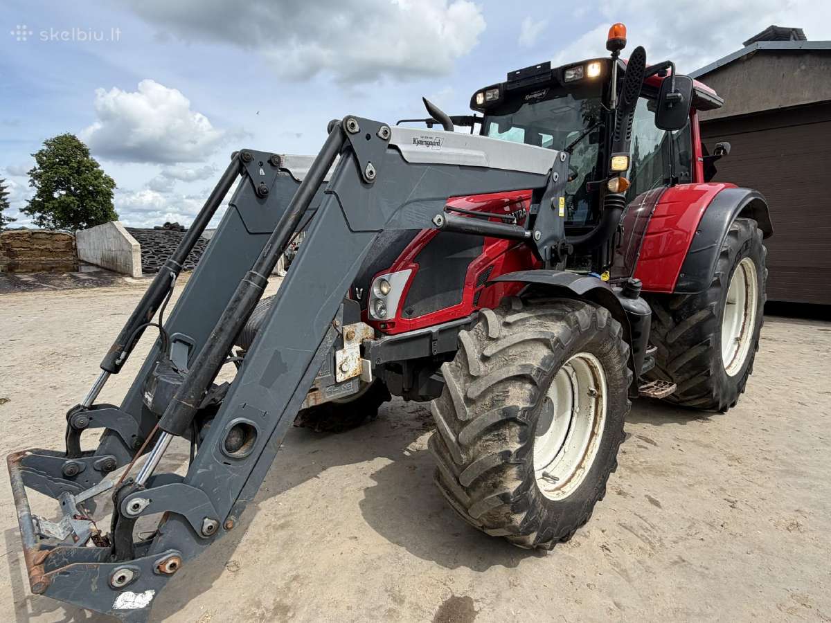 Valtra N143 Direct su frontaliniu krautuvu - nuotraukos Nr. 3