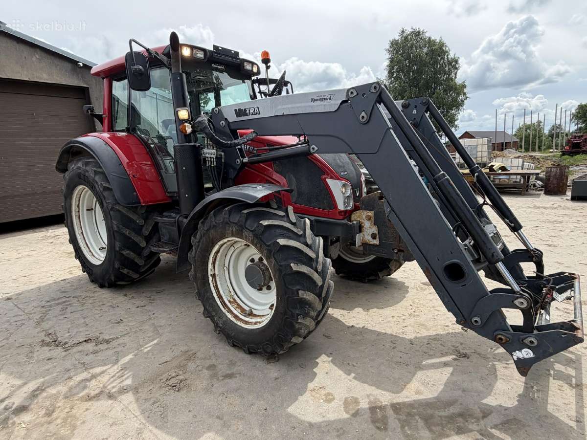 Valtra N143 Direct su frontaliniu krautuvu - nuotraukos Nr. 5