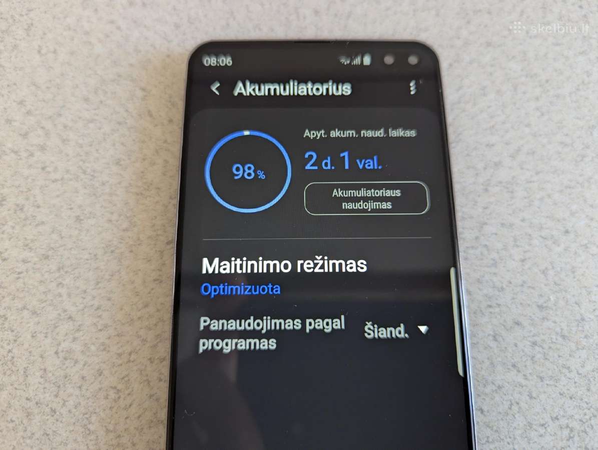 Samsung Galaxy S10+ - nuotraukos Nr. 10