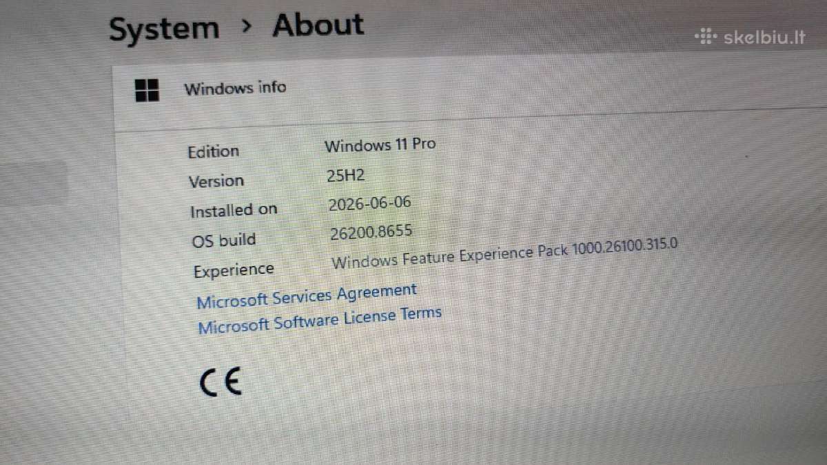 Lenovo Thinkpad E540 Win11,i5(4)cpu,12/500gb - nuotraukos Nr. 11