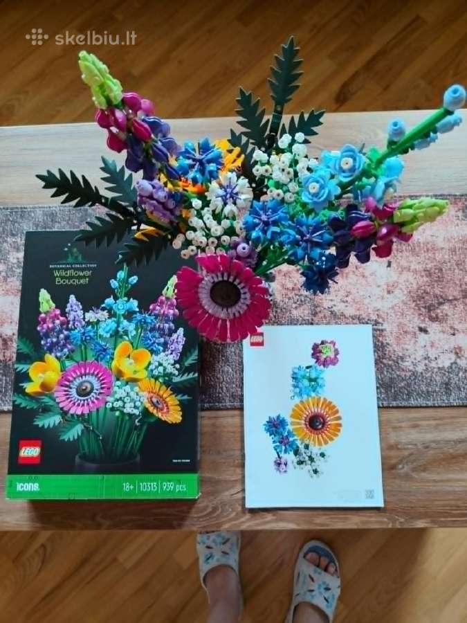 Parduodu Lego 10313 Laukinių gėlių puokštė
