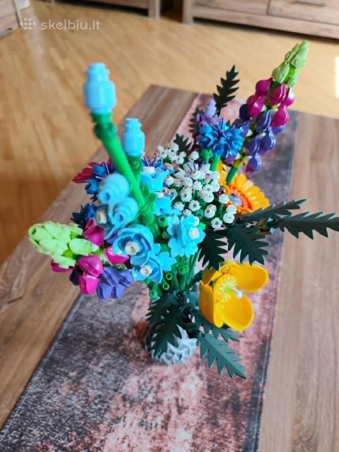 Parduodu Lego 10313 Laukinių gėlių puokštė - nuotraukos Nr. 3
