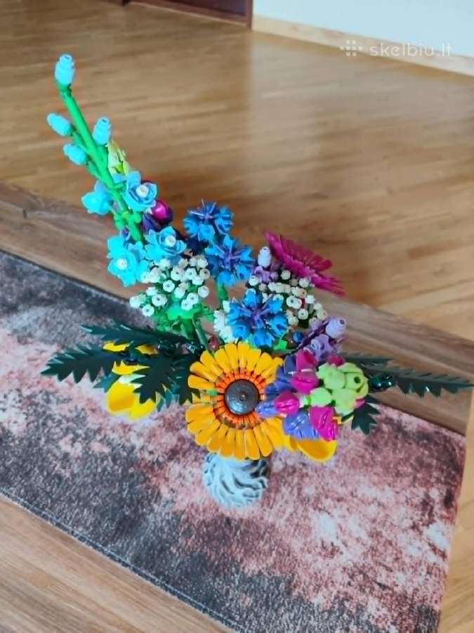 Parduodu Lego 10313 Laukinių gėlių puokštė - nuotraukos Nr. 5