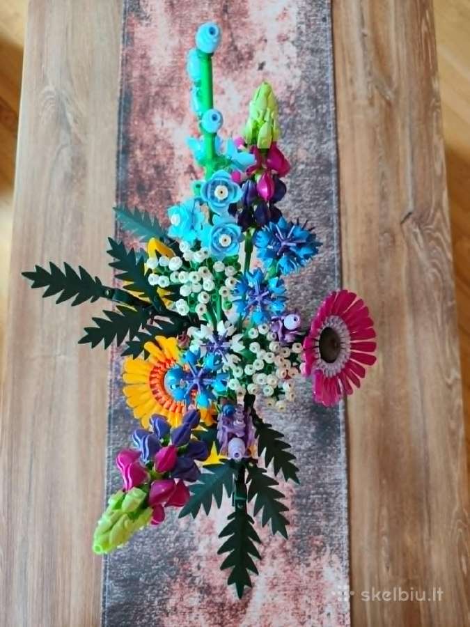 Parduodu Lego 10313 Laukinių gėlių puokštė - nuotraukos Nr. 6