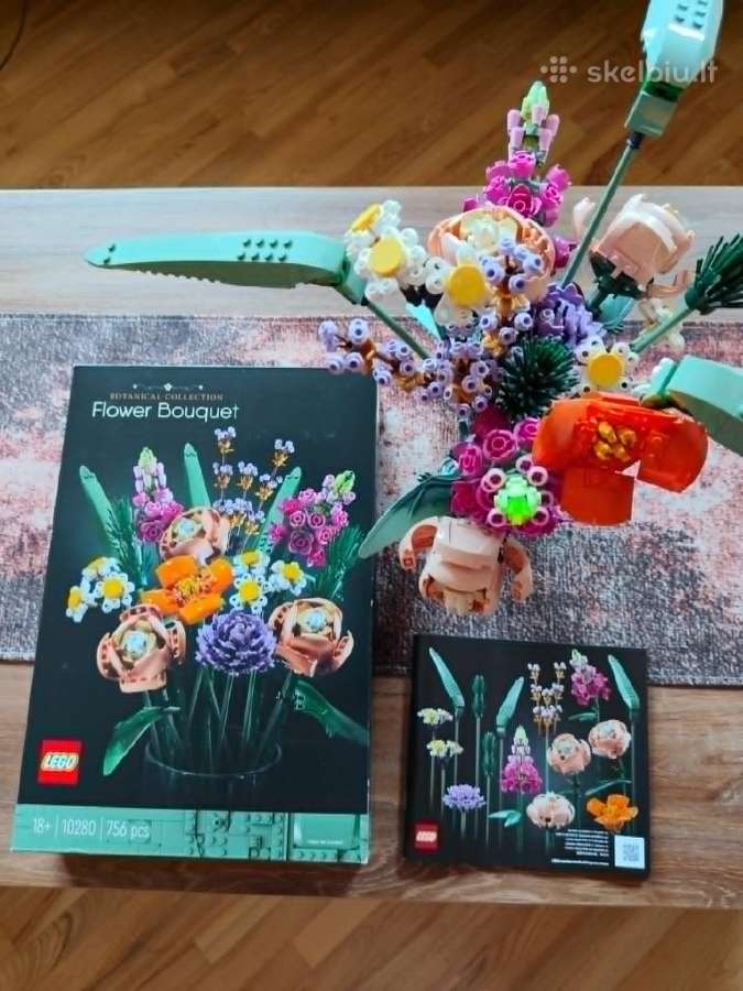 Parduodu Lego 10280 Gėlių puokštė - nuotraukos Nr. 3