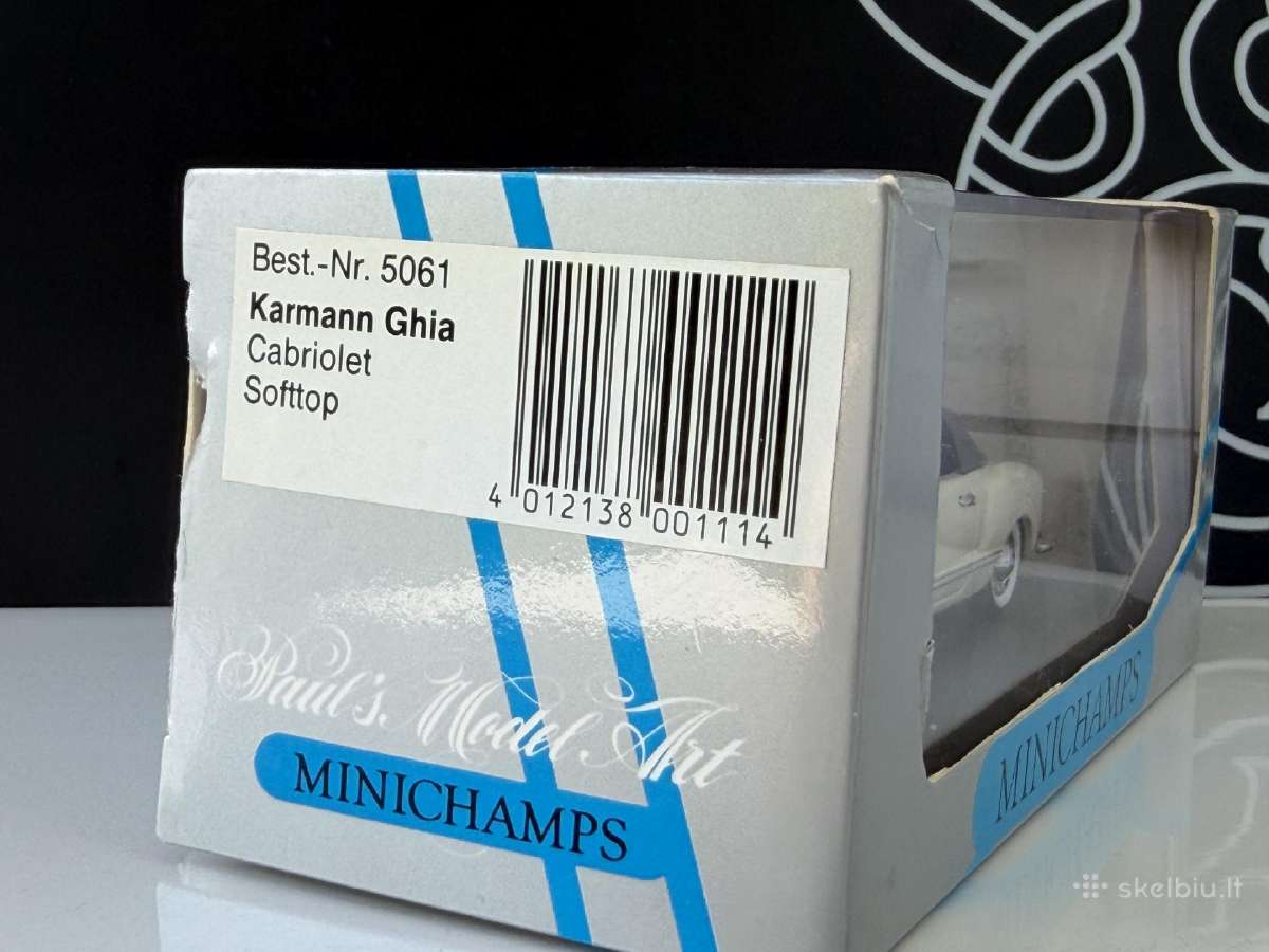 VW Karmann Ghia 1:43 - nuotraukos Nr. 8