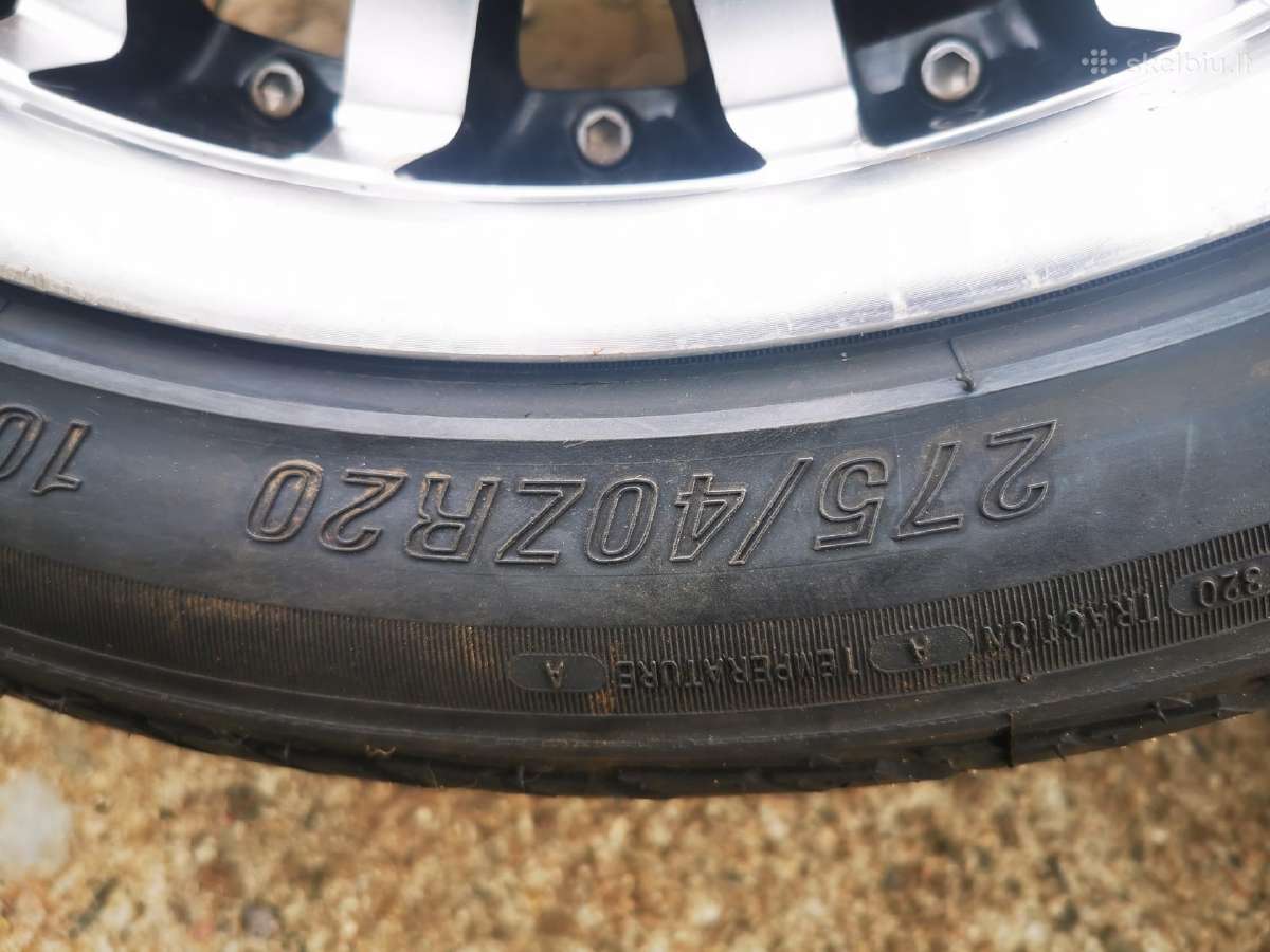 VW taureg ratlankiai R20 - nuotraukos Nr. 7