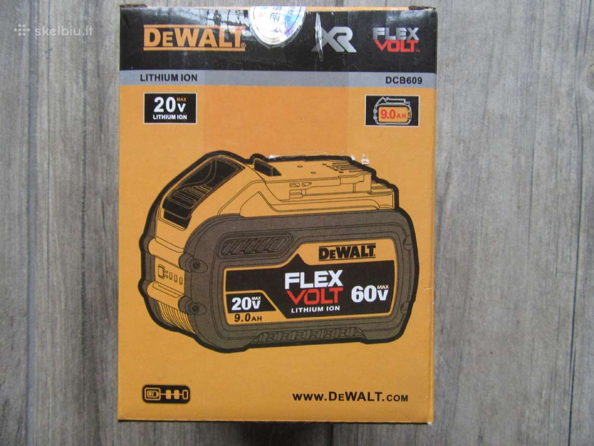 Dewalt Flex akumuliatorius 9ah