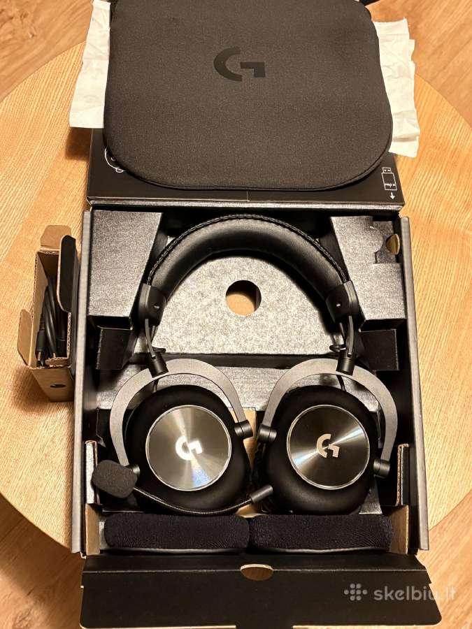 Logitech G Pro X Lightspeed 2 žaidimų ausinės