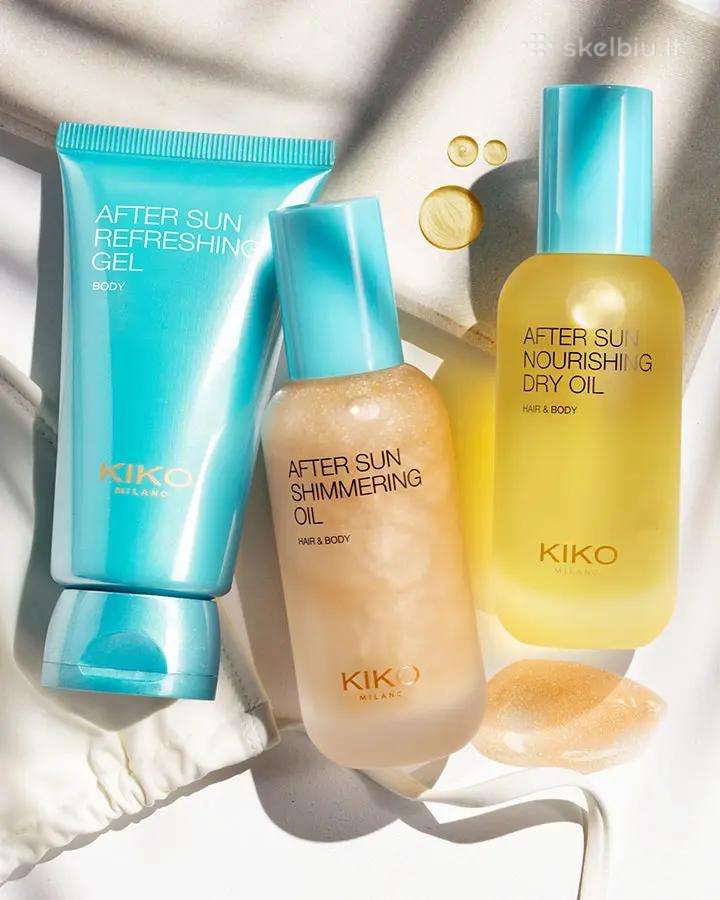 Kiko Milano odos priežiūros priemonės