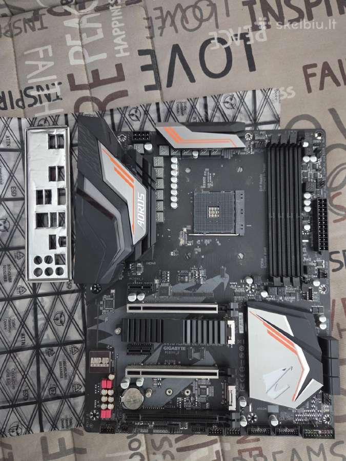 Tvarkinga Am4 X470 plokštė
