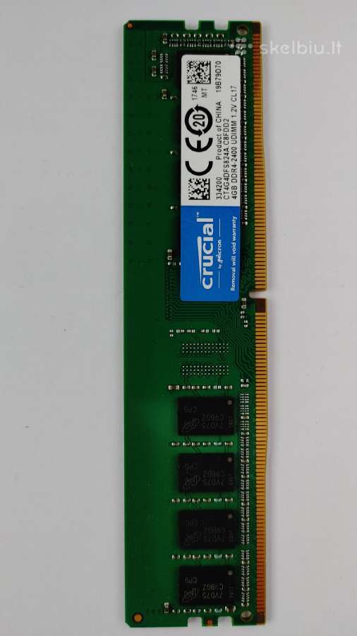 Crucial Ddr4 2400 MHz 4gb RAM