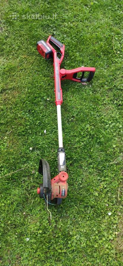 Akumuliatorinė 2x18v Einhell 36cm ir 43cm. - nuotraukos Nr. 7