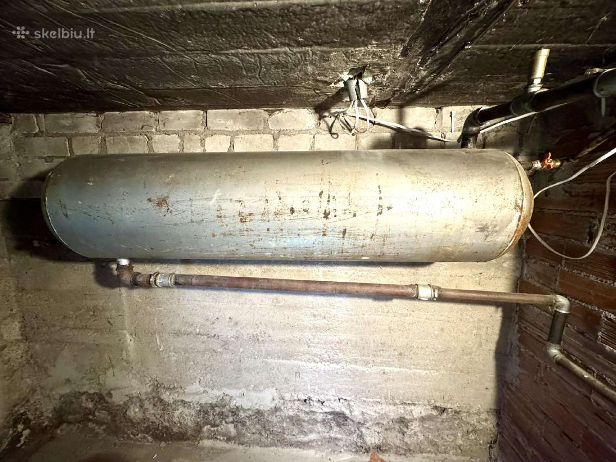 Netiesioginio šildymo boileris (kietam kurui)~100l