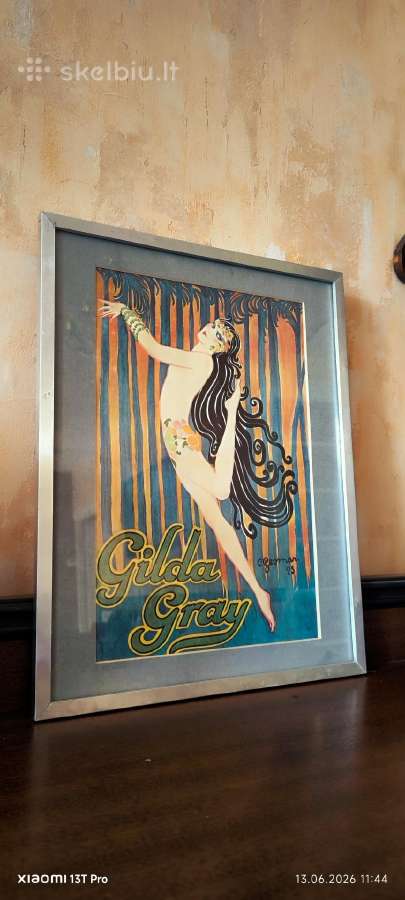 Vintage art-printas Artdeco