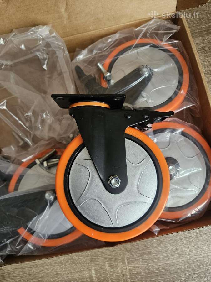 Sunkiasvoriai ratukai 150mm 1250 kg 4vnt