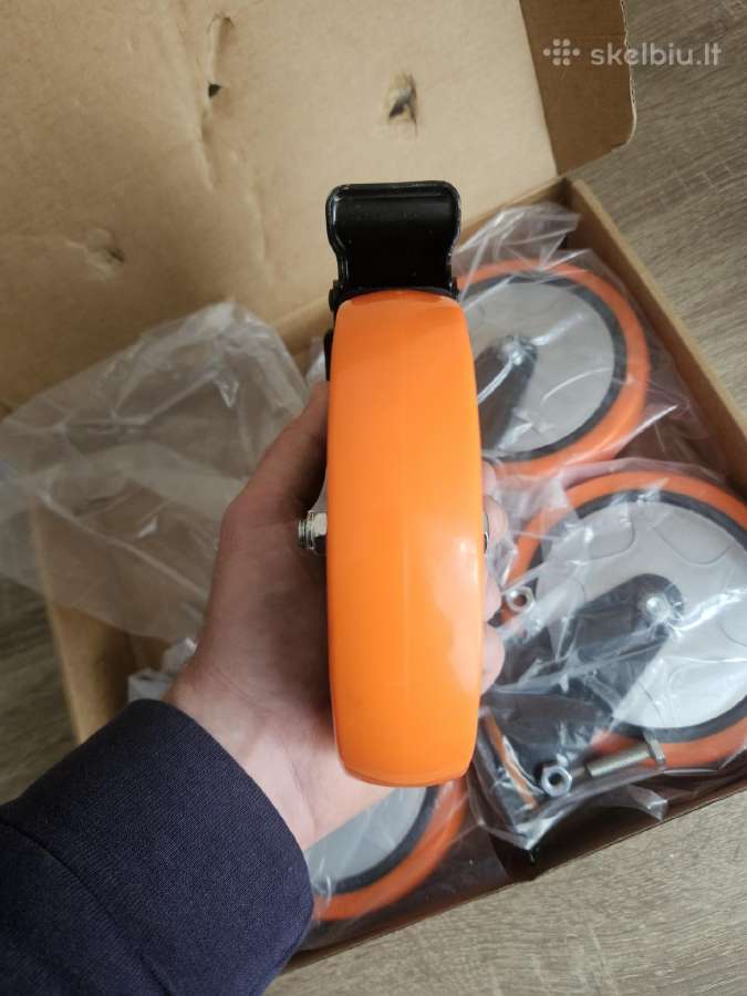 Sunkiasvoriai ratukai 150mm 1250 kg 4vnt - nuotraukos Nr. 3