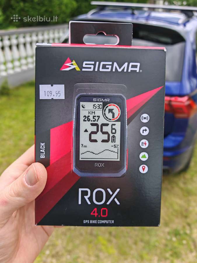 GPS spidometras Sigma rox 4.0