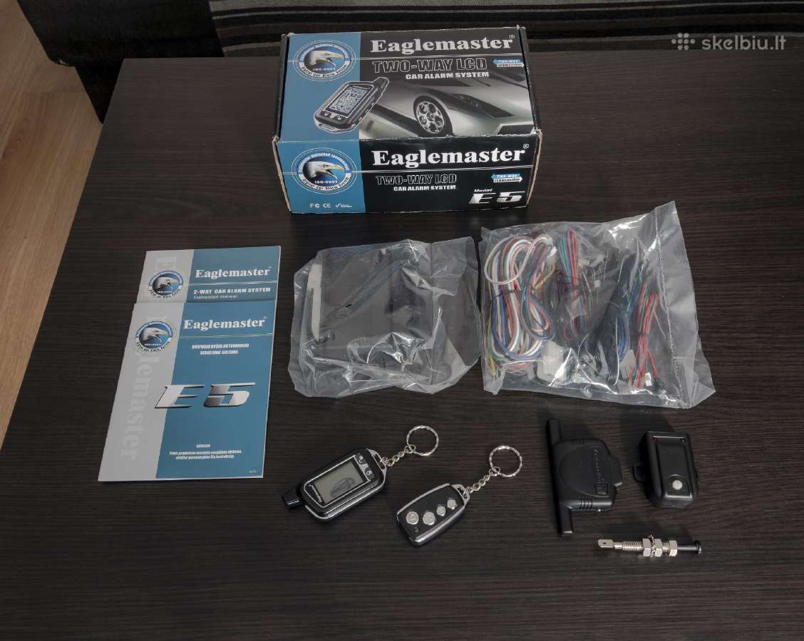 Dvipusio ryšio signalizacija Eaglemaster E5