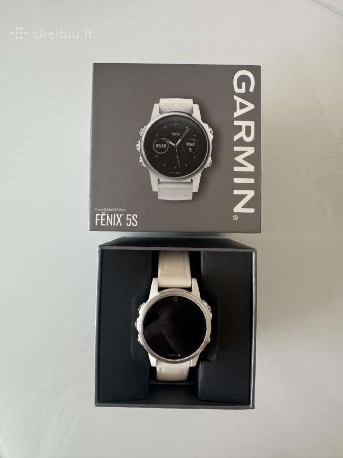 Garmin Fenix 5S 42mm baltas