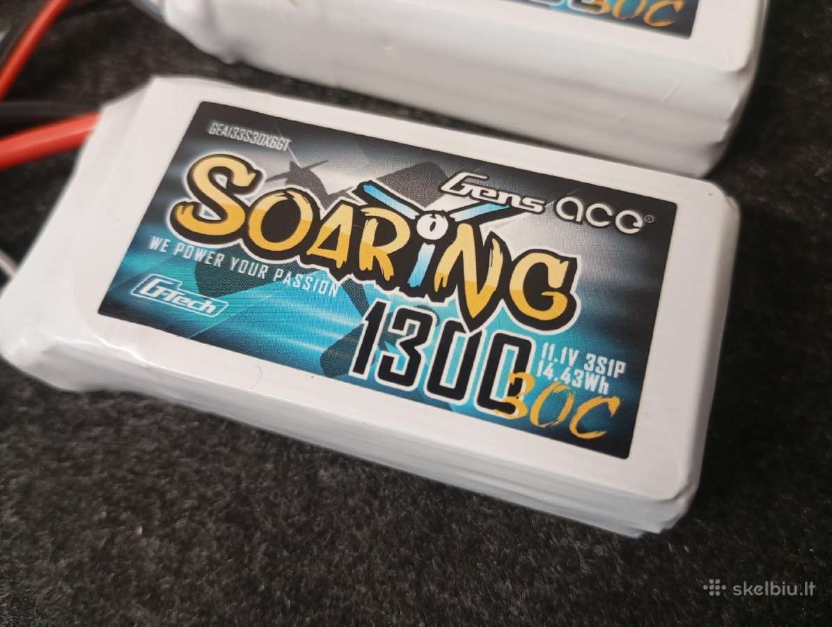 Lipo 3s baterijos nuo 300mah iki 1550mah - nuotraukos Nr. 5
