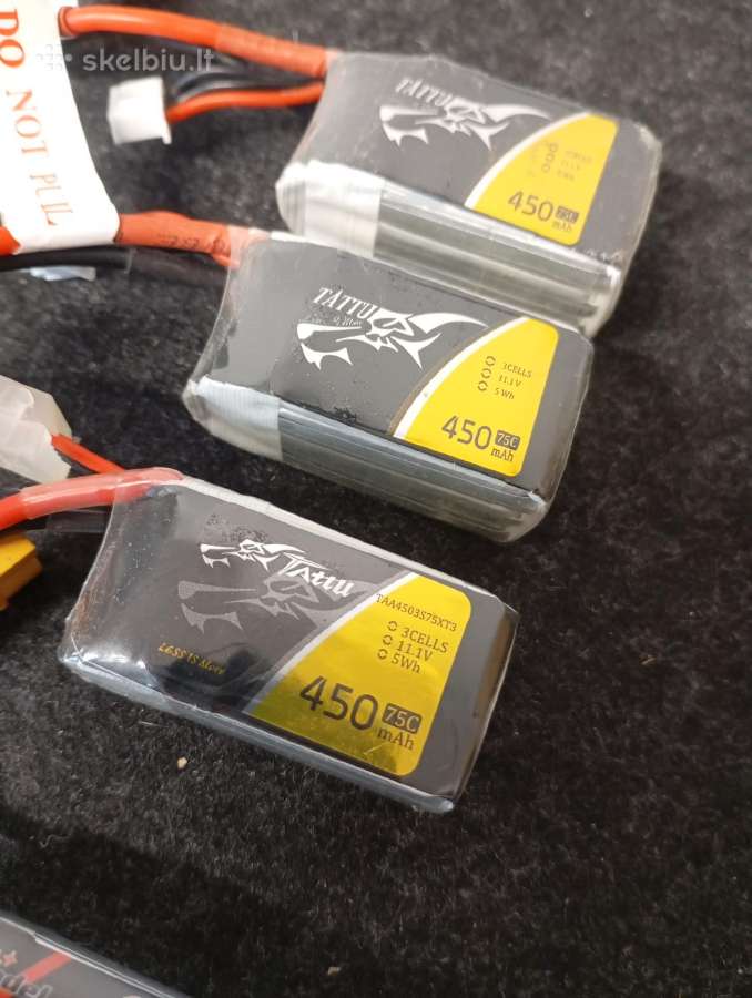 Lipo 3s baterijos nuo 300mah iki 1550mah - nuotraukos Nr. 7