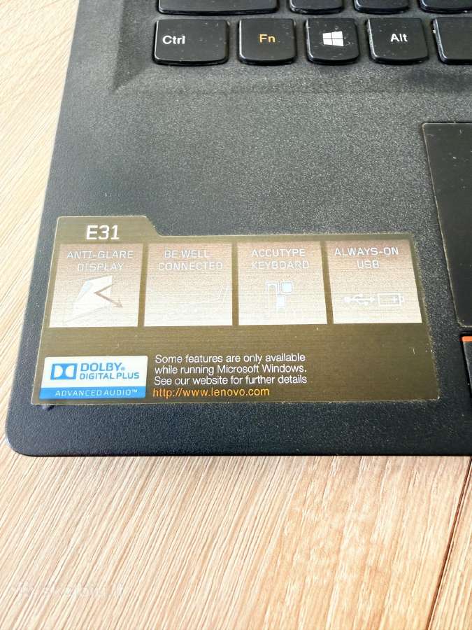 „Lenovo E31-70“ - nuotraukos Nr. 3