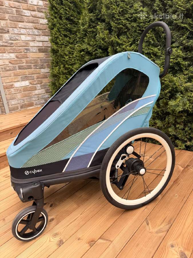 Zeno Bike dviračio priekaba ir vėžimas 2in1 - nuotraukos Nr. 2