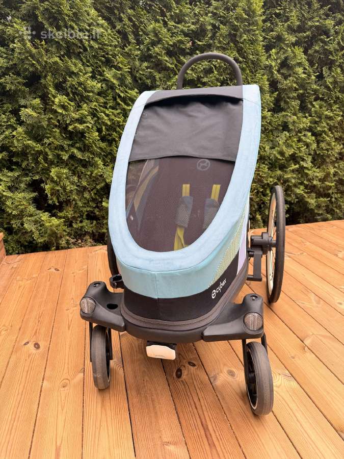 Zeno Bike dviračio priekaba ir vėžimas 2in1