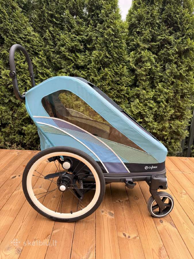 Zeno Bike dviračio priekaba ir vėžimas 2in1 - nuotraukos Nr. 3