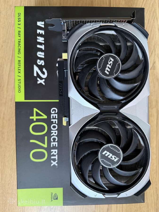 Msi Geforce Rtx 4070 Ventus 2x 12g Oc