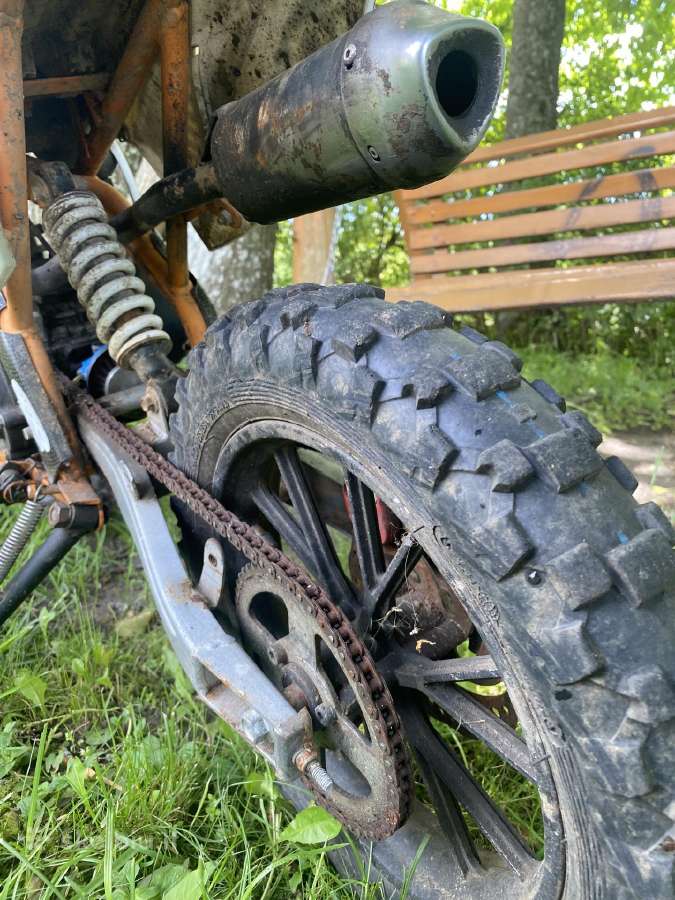 Parduotu vaikiska motocikla - nuotraukos Nr. 5