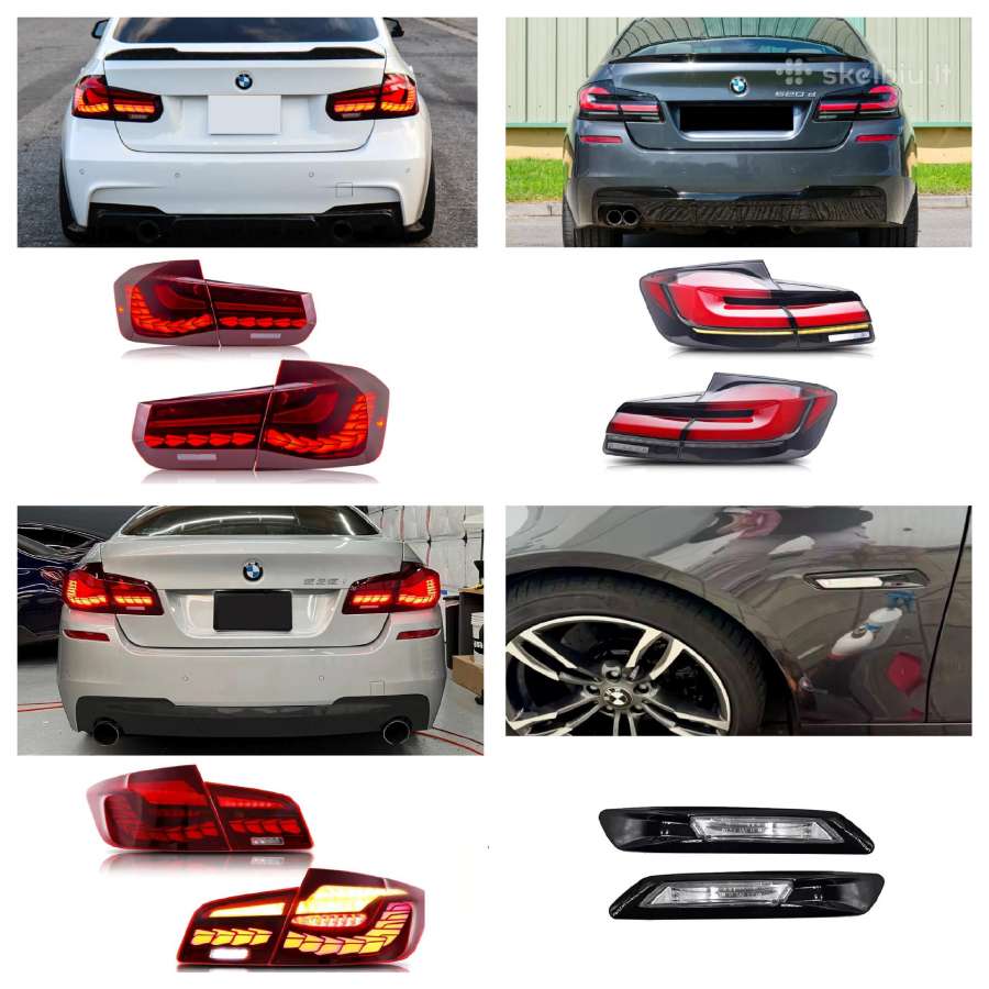 Bmw e60 e61 apdailos, tuning, lipas, poslenksciai. - nuotraukos Nr. 26