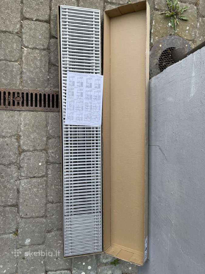 Ileidziamas grindinis konvektorius