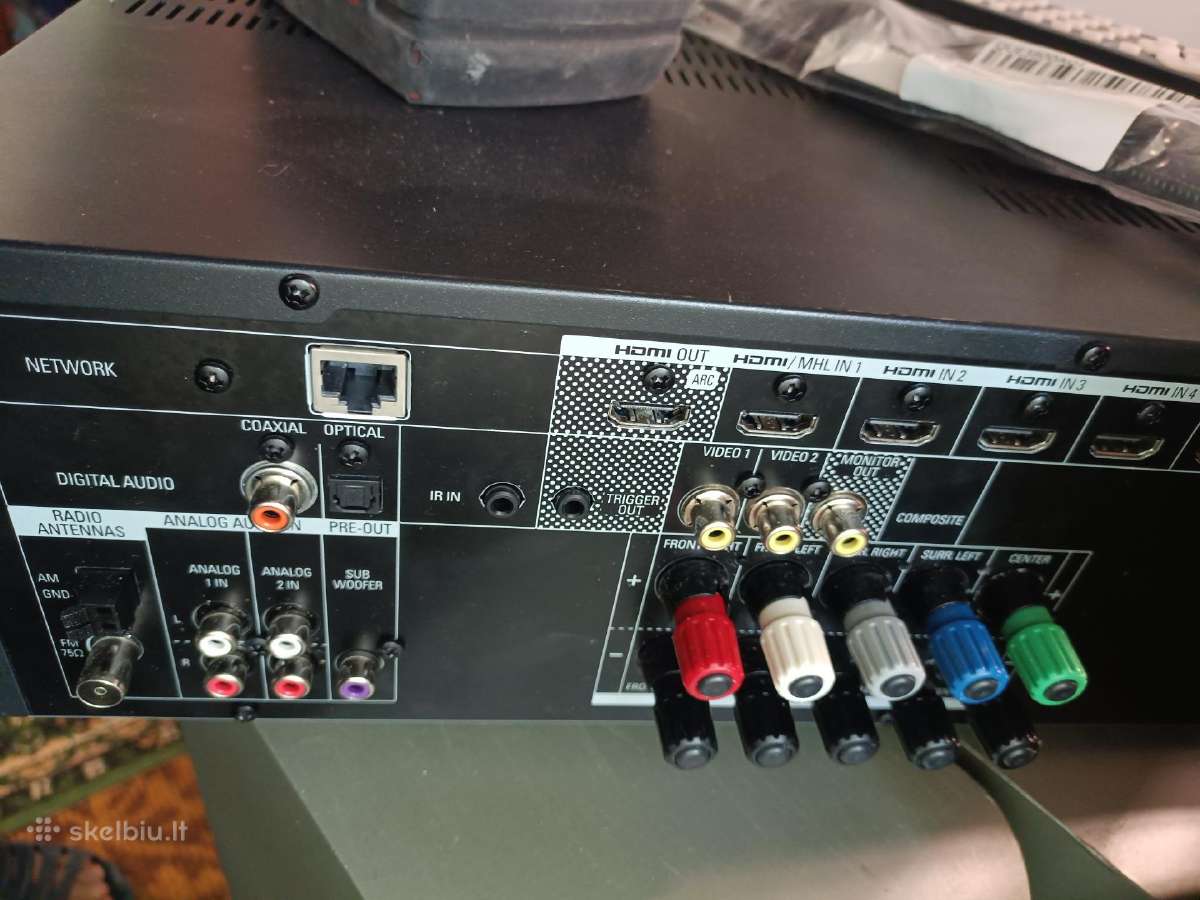 Stiprintuvas harman/kardon avr 161s - nuotraukos Nr. 3