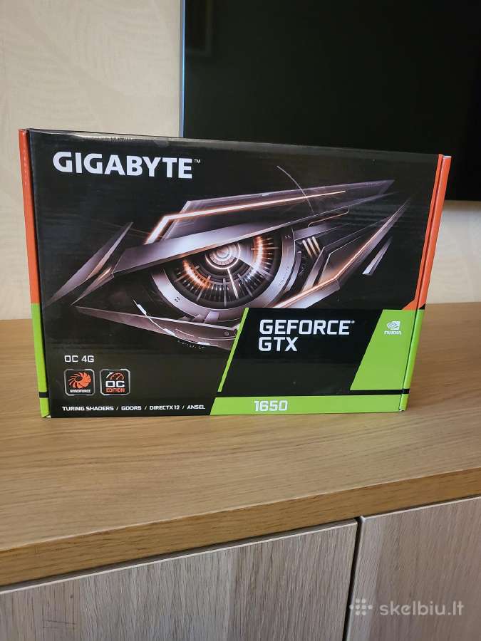 Parduodu Nauja gtx1650 kaina 70eu