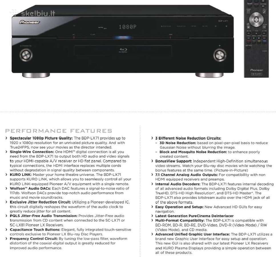 Audio Note, Pioneer Blu-ray, Monitor Audio, Jamo - nuotraukos Nr. 23