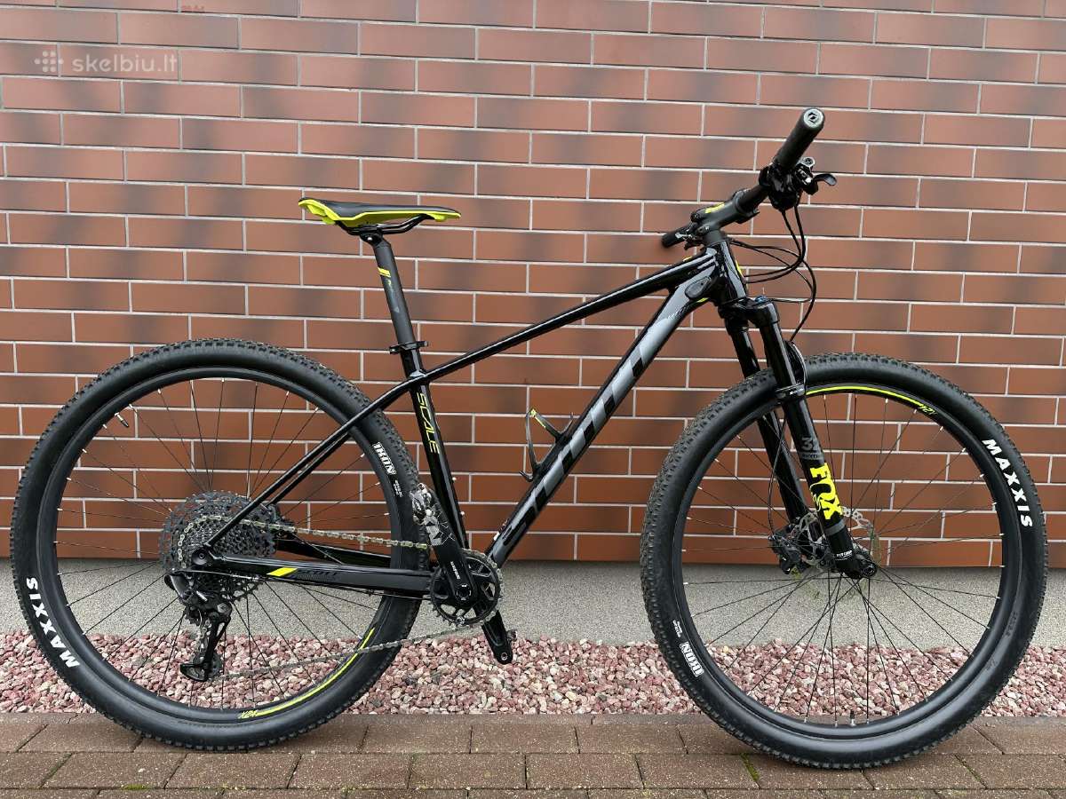 Scott Scale 950 dviratis su dokumentais