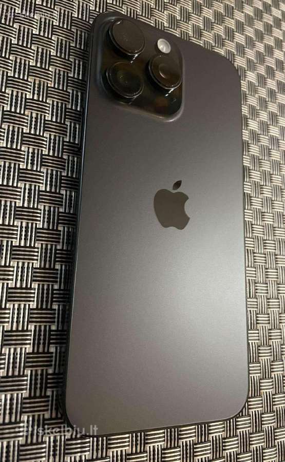 Apple iPhone 16 Pro Max 16 Black Titanium