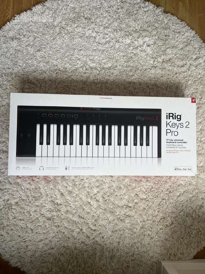 Irig Keys 2 Pro Midi klaviatūra - nuotraukos Nr. 2