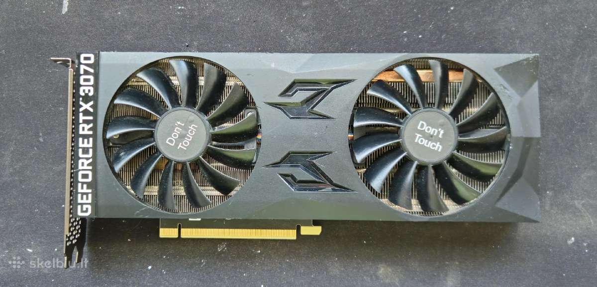 Vaizdo plokštė Nvidia Geforce Rtx 3070 8gb