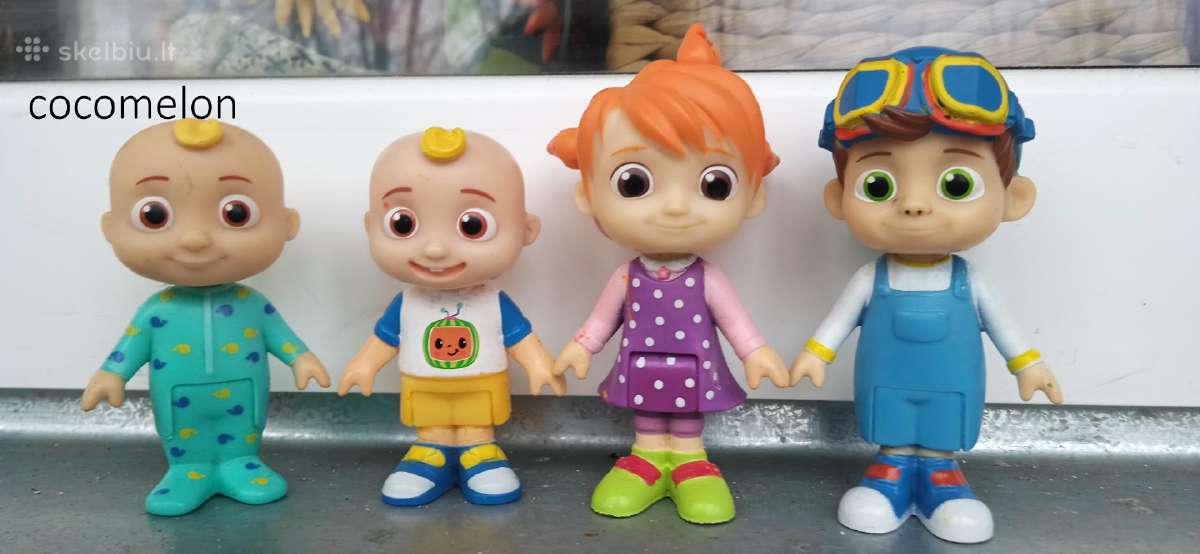Coco melon figūrėlės