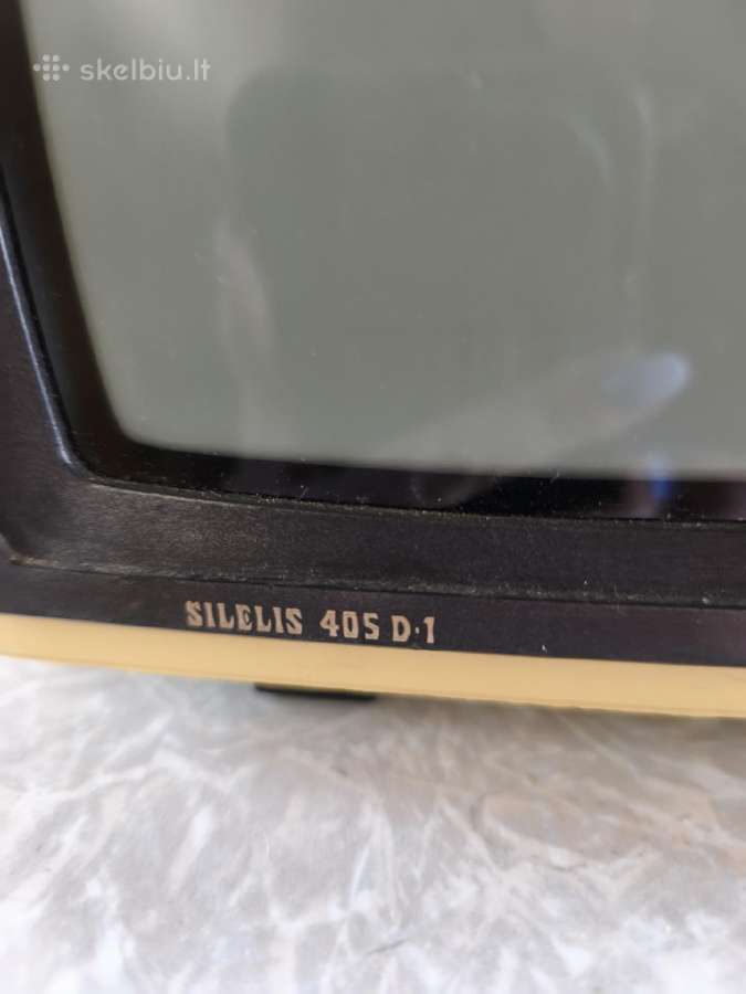 Vintažinis televizorius Šilelis 405 D-1 - nuotraukos Nr. 3