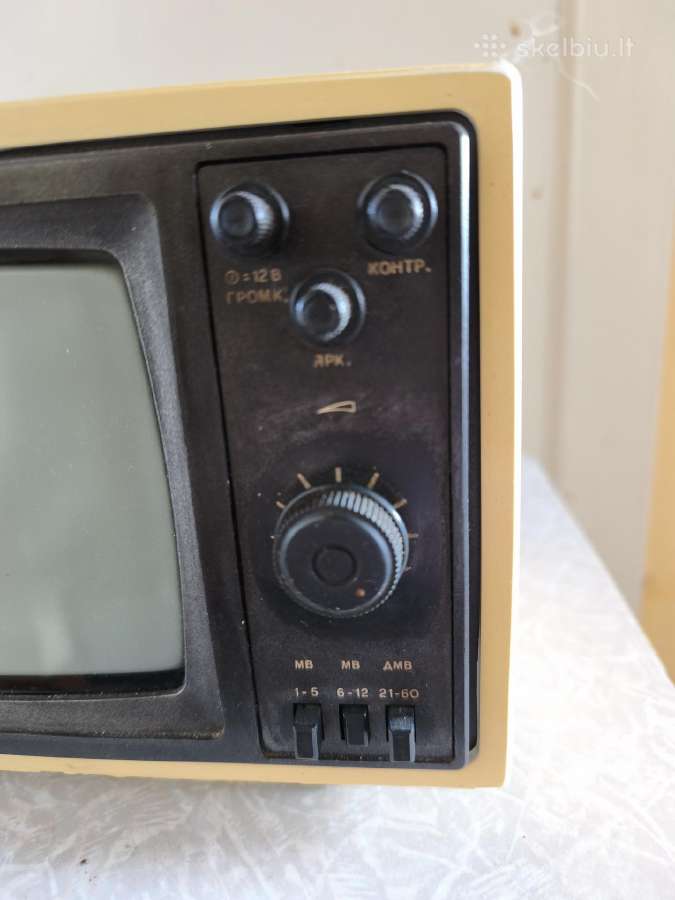 Vintažinis televizorius Šilelis 405 D-1 - nuotraukos Nr. 4