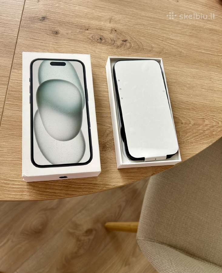 iPhone 15 256gb - Naujas! Black
