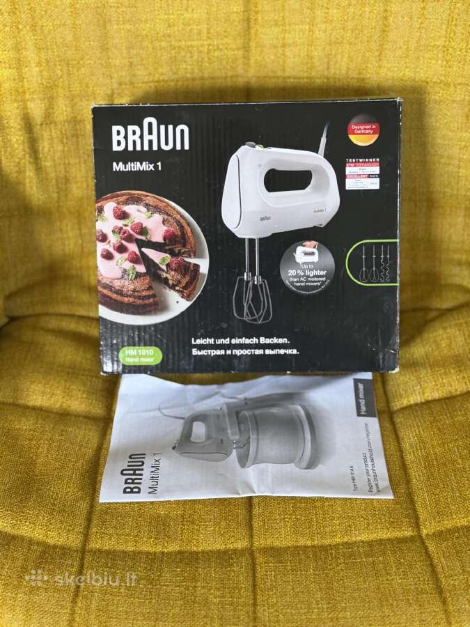 Braun Multimix1 plakiklis-mikseris