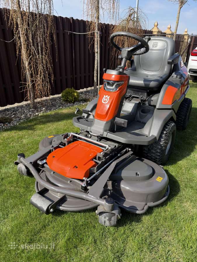 Sodo traktoriukas Husqvarna rider r420 tsx awd