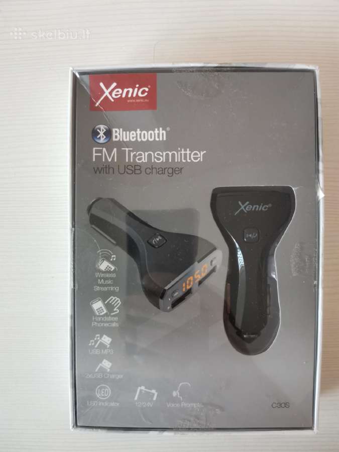 Xenic Bluetooth Fm Transmitter with Usb charger