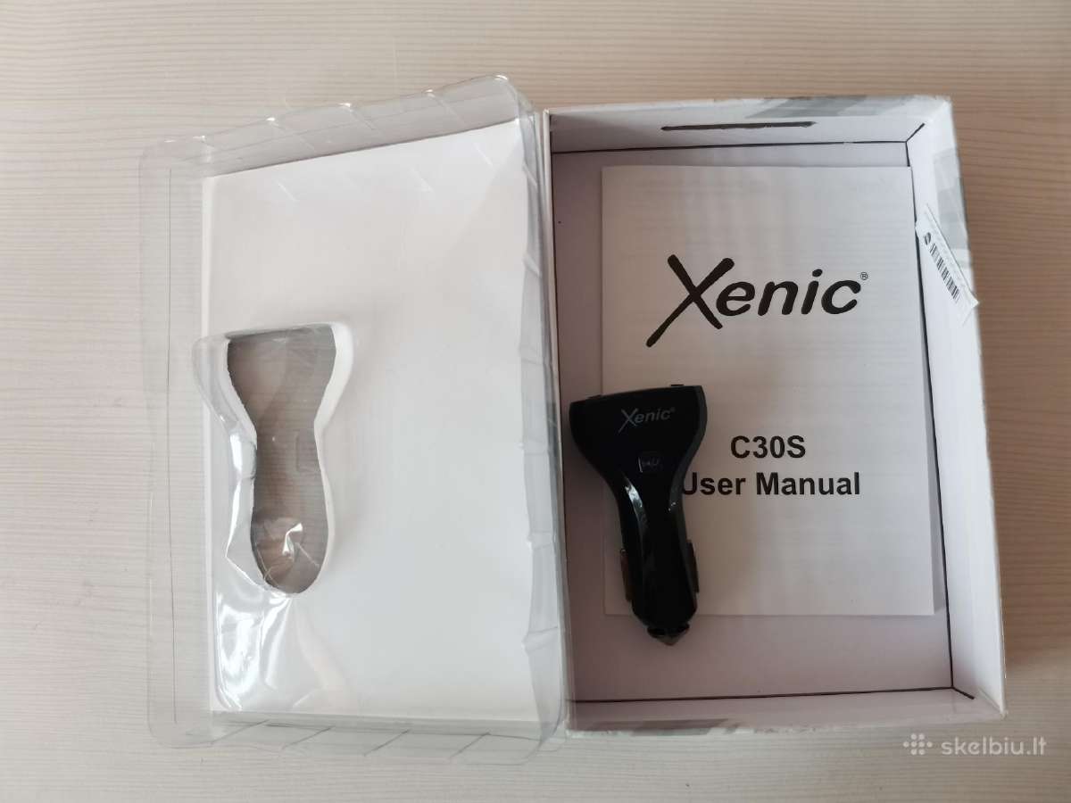 Xenic Bluetooth Fm Transmitter&usb charger.siunčiu - nuotraukos Nr. 4